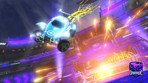 A Rocket League car design from Frauxyy