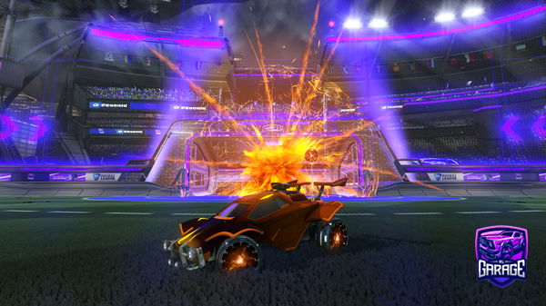 A Rocket League car design from Rediuz_V