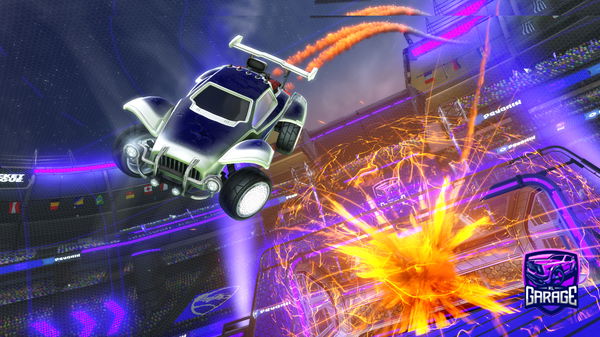 A Rocket League car design from Super_pova3976