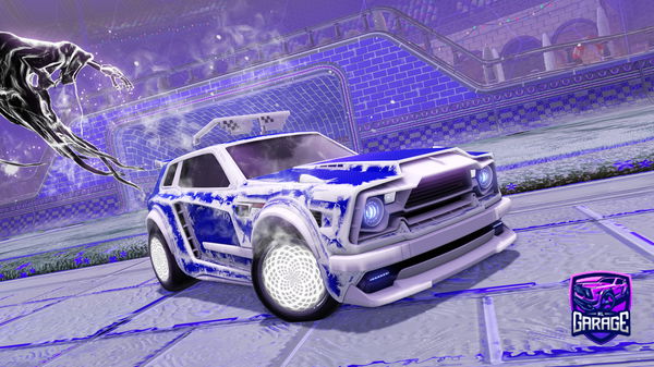 A Rocket League car design from Maniopls