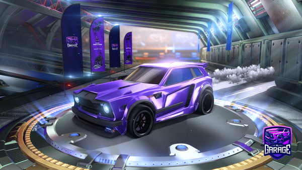 A Rocket League car design from imsaahsxx