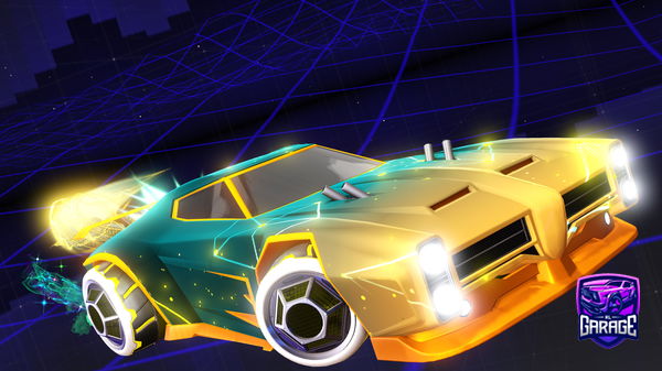 A Rocket League car design from Coldbreezer