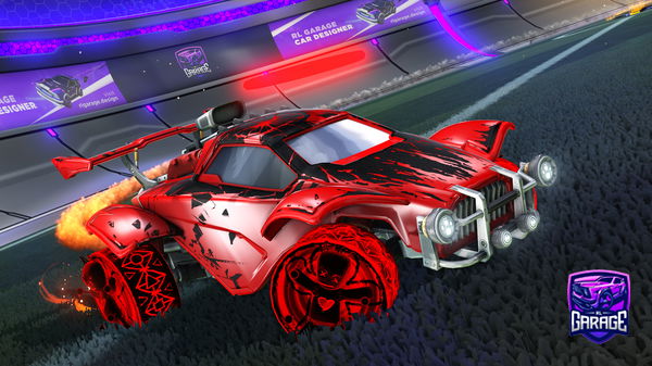 A Rocket League car design from Da_Alien13