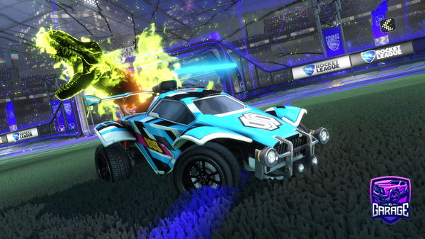 A Rocket League car design from noahokf094