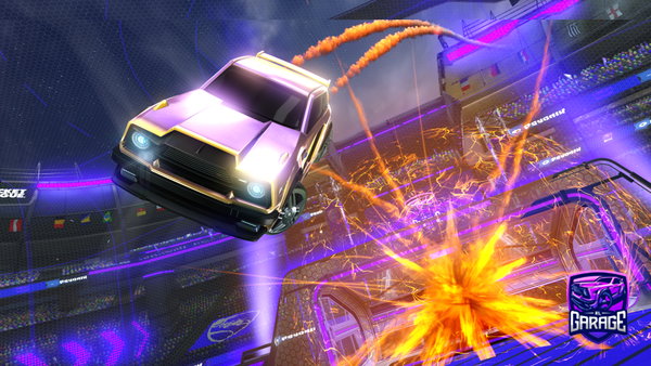 A Rocket League car design from mc2broke