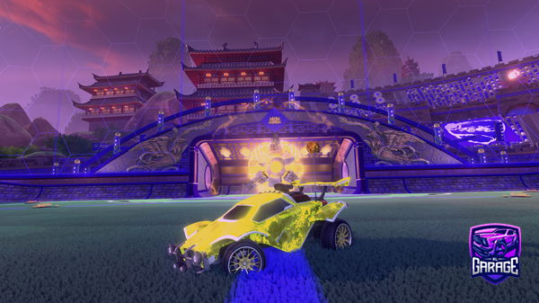 A Rocket League car design from boyhydro