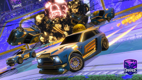 A Rocket League car design from Nathan369