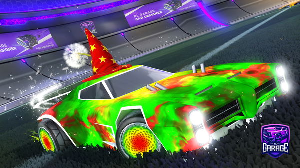 A Rocket League car design from Justin66767_