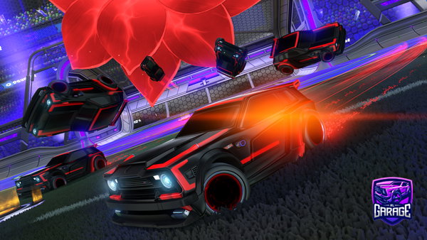 A Rocket League car design from Sharkyman82