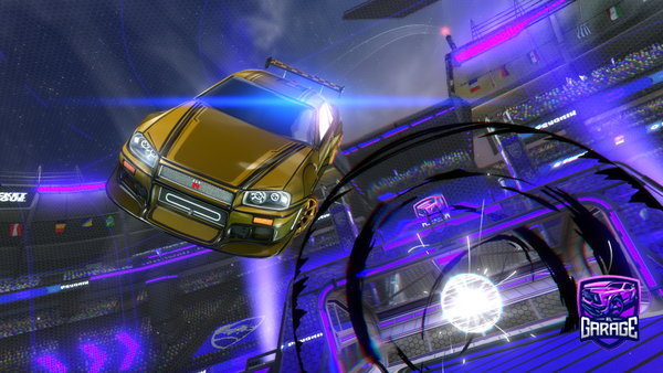 A Rocket League car design from lil_l3y3nda
