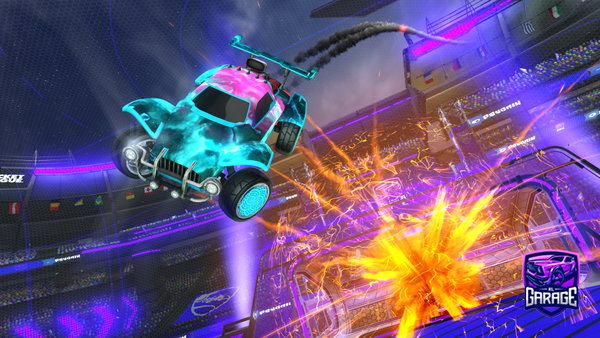 A Rocket League car design from DanielAliic