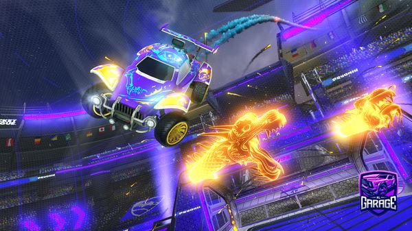 A Rocket League car design from RamenCat1922