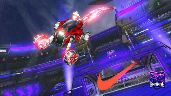 A Rocket League car design from Mystic-Demo