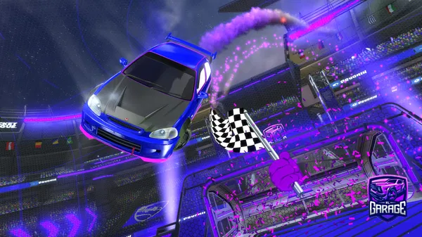 A Rocket League car design from SKEYLY