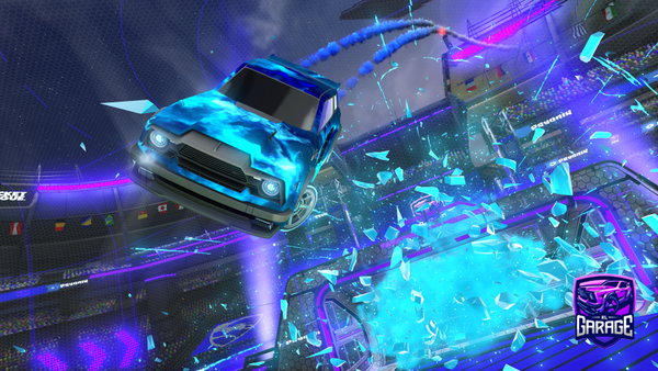 A Rocket League car design from SmugExige