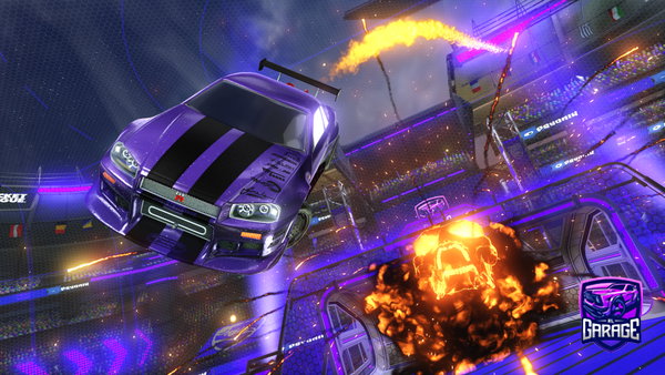 A Rocket League car design from KING_KT