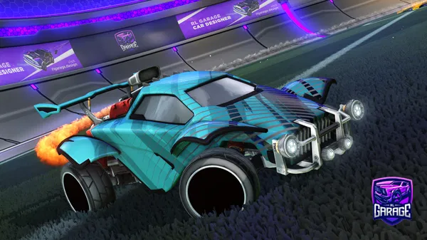 A Rocket League car design from harveywellybob