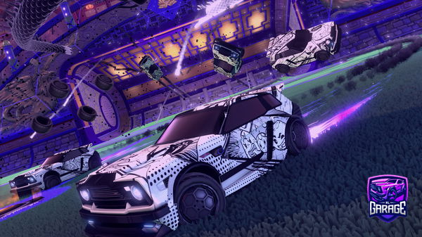 A Rocket League car design from yuii