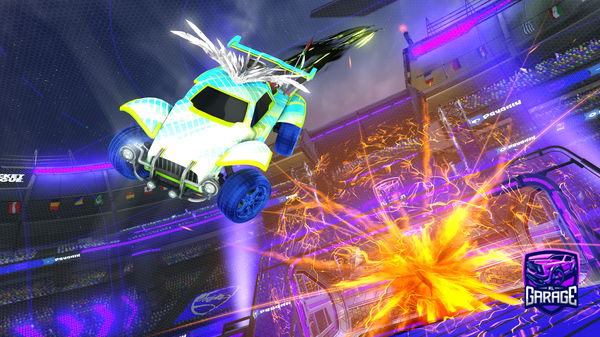 A Rocket League car design from Steventocco