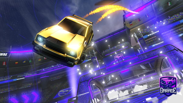 A Rocket League car design from BigDoubleG3