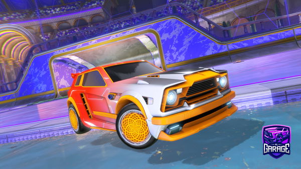 A Rocket League car design from Jacobps5rl