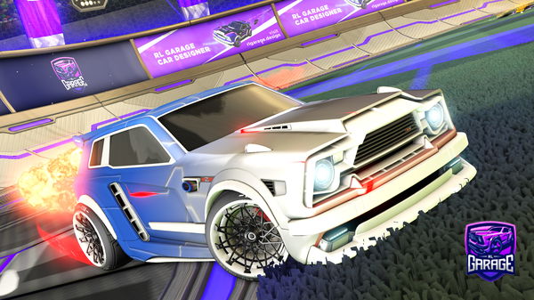 A Rocket League car design from dagogroove