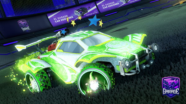 A Rocket League car design from HalloweenQueen