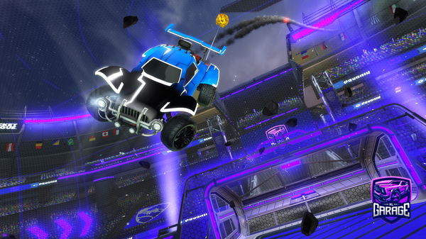 A Rocket League car design from SirLagsABunch