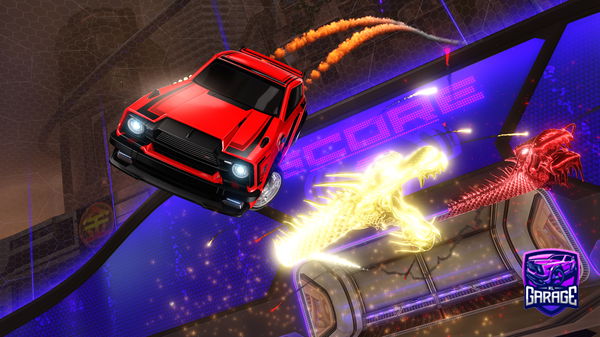 A Rocket League car design from ChumliiDoItBIG