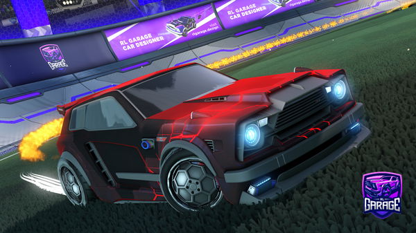 A Rocket League car design from kronosrll