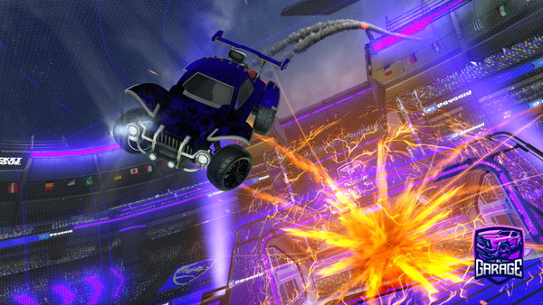 A Rocket League car design from Oreki-69