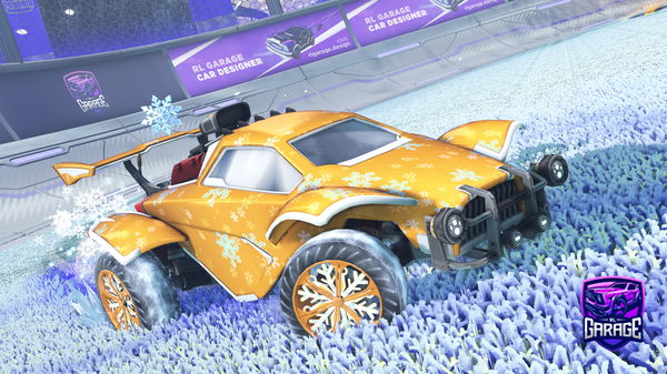 A Rocket League car design from abspielen