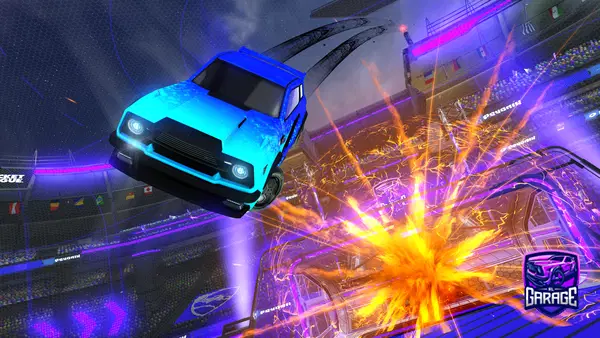 A Rocket League car design from Salahmb