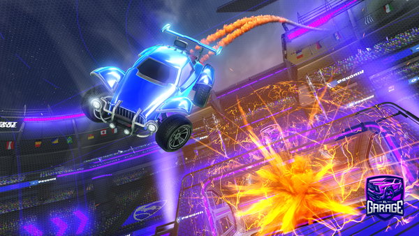 A Rocket League car design from sylvaintos44210