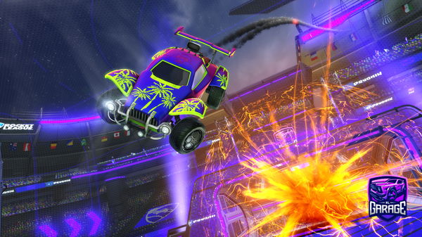 A Rocket League car design from Gyuctt