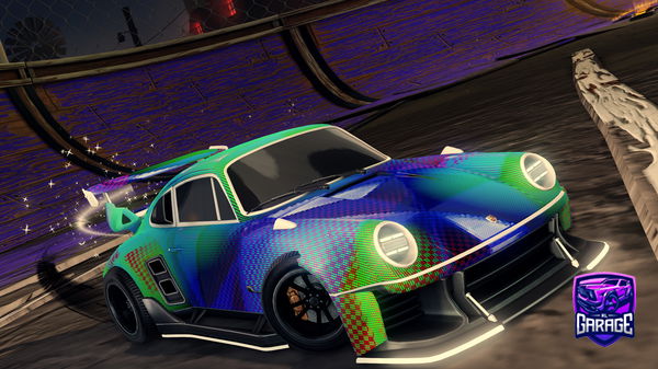 A Rocket League car design from DubbelDekker930