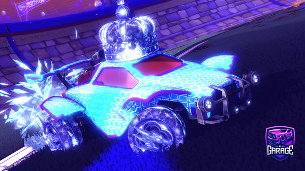 A Rocket League car design from Xoticgg