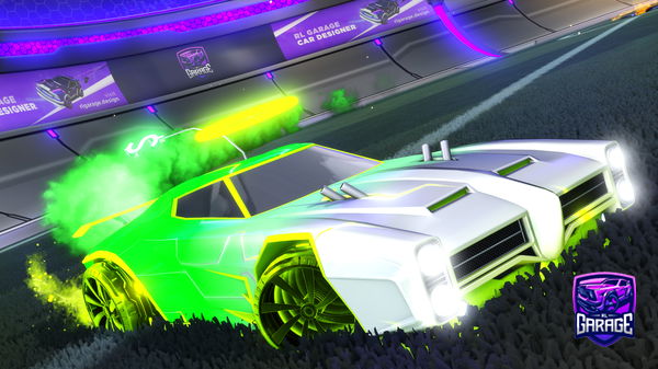 A Rocket League car design from Robin_scootz