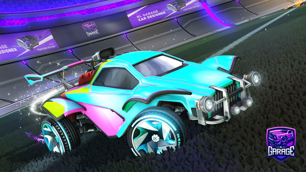 A Rocket League car design from kherii