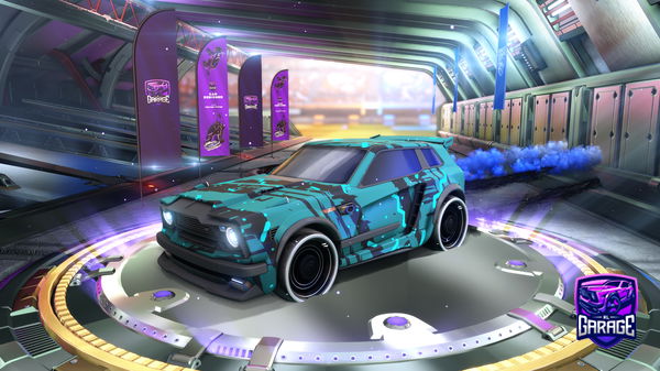 A Rocket League car design from TTB_Vivid