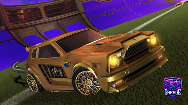 A Rocket League car design from Sprinklez