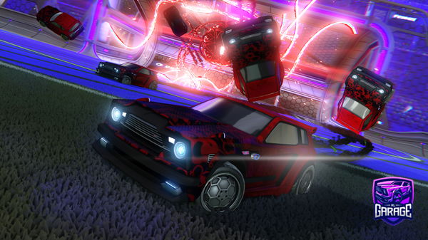 A Rocket League car design from Kirbo213