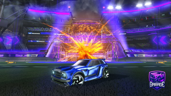 A Rocket League car design from tylerlockyer