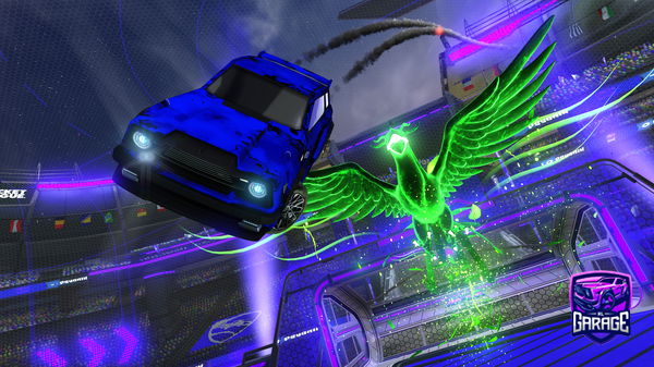 A Rocket League car design from MrWalrus1166