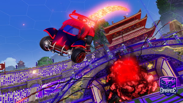 A Rocket League car design from Demarcus_j23