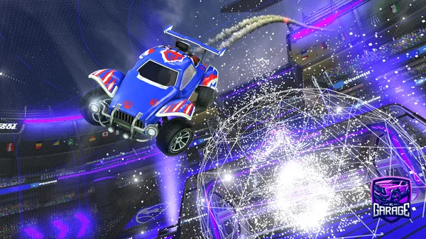 A Rocket League car design from RXT_Voltic