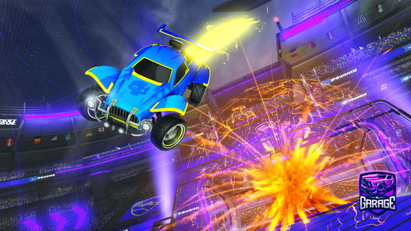 A Rocket League car design from Irish1256