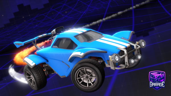 A Rocket League car design from awagamer