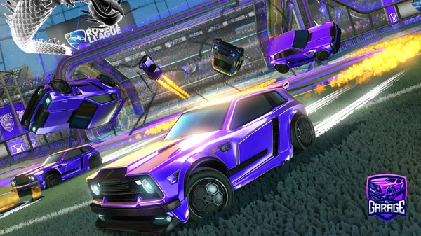 A Rocket League car design from R4GD011