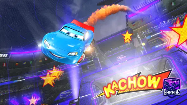 A Rocket League car design from ItsTheWolfNinja